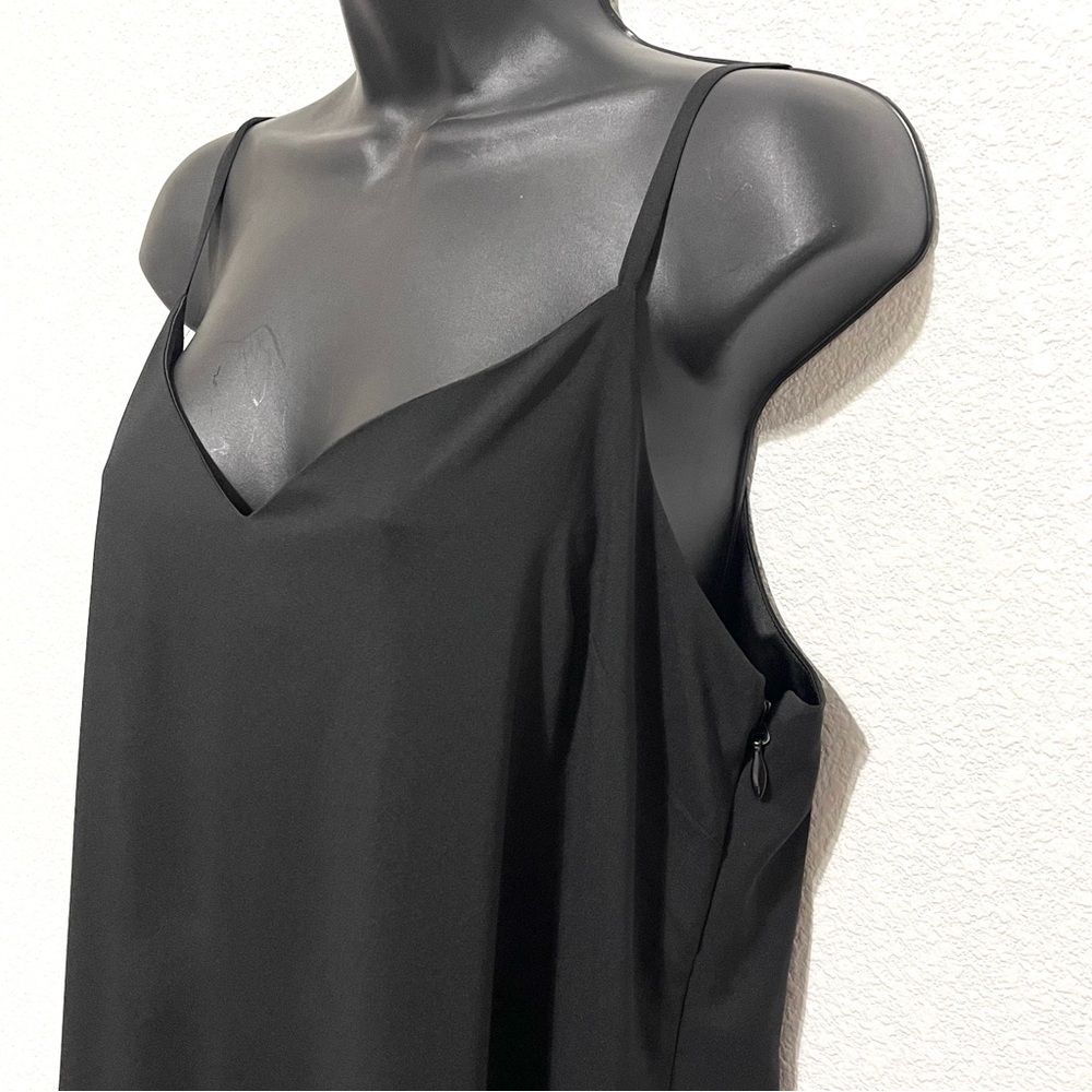 BeBe Woman Black Sequin Embellished Shift Dress Robe Tube Size L - Picture 5 of 16